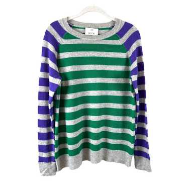 Allude Cashmere Striped Sweater Women's M - image 1