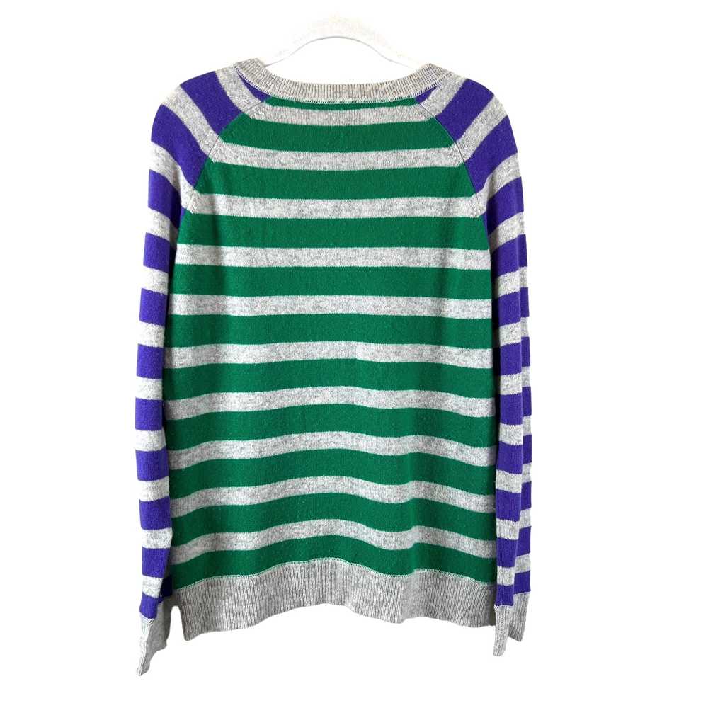 Allude Cashmere Striped Sweater Women's M - image 2