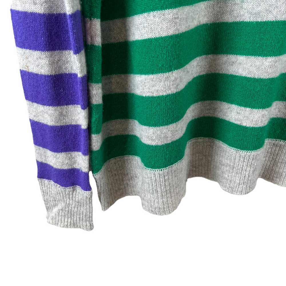 Allude Cashmere Striped Sweater Women's M - image 4