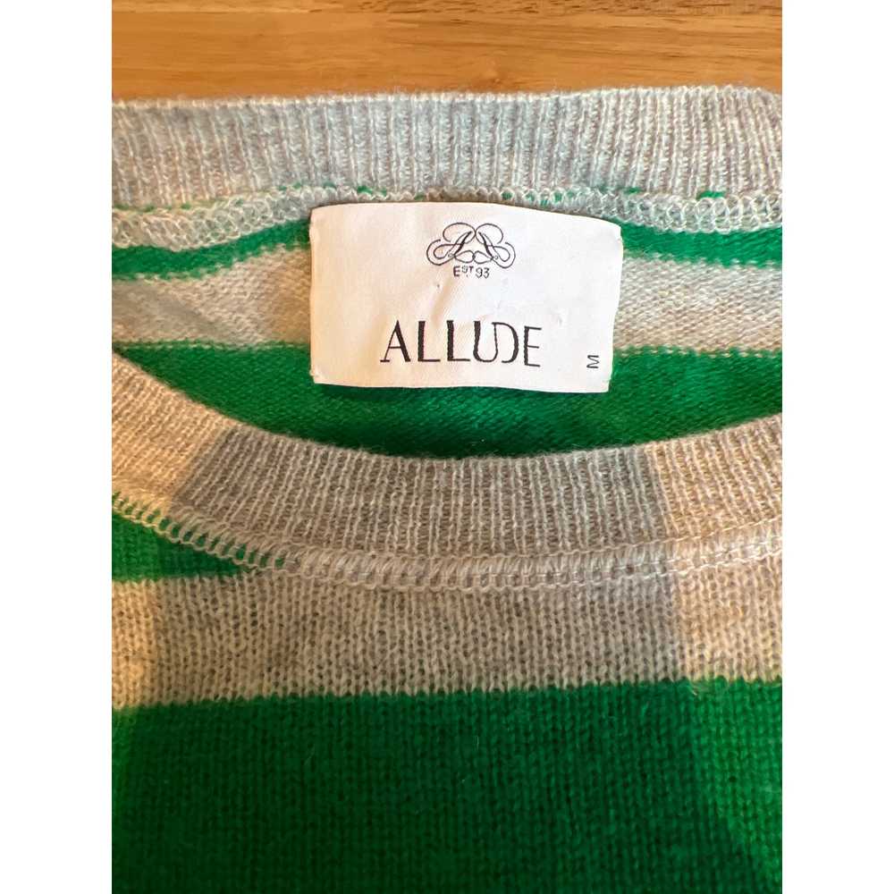 Allude Cashmere Striped Sweater Women's M - image 5