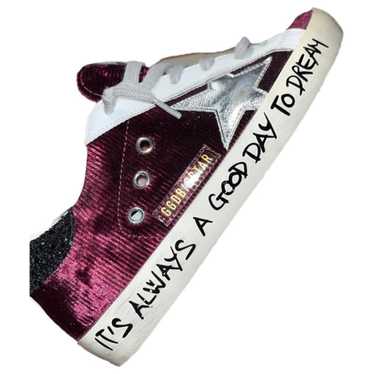 Golden Goose Superstar velvet trainers - image 1