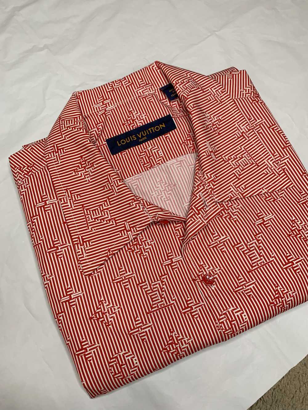 Louis Vuitton LV Signature Stripe Monogram Shirt … - image 12