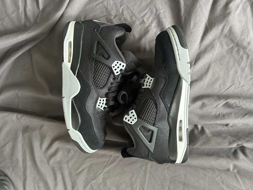 Jordan Brand × Nike Jordan 4 black canvas - image 9