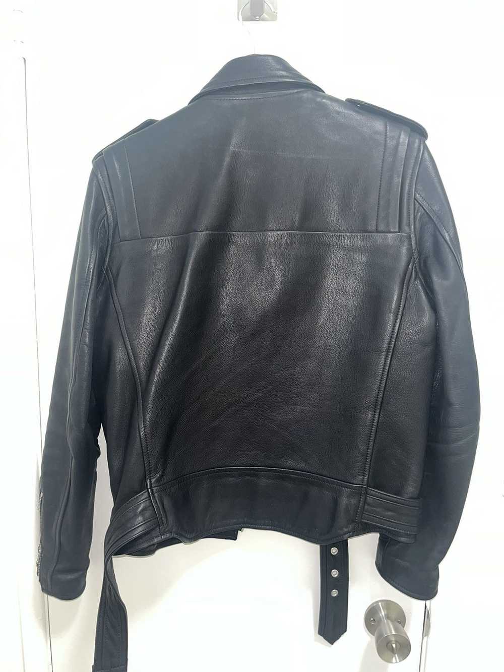 John Elliott John Elliott Blackmeans Leather Ride… - image 2