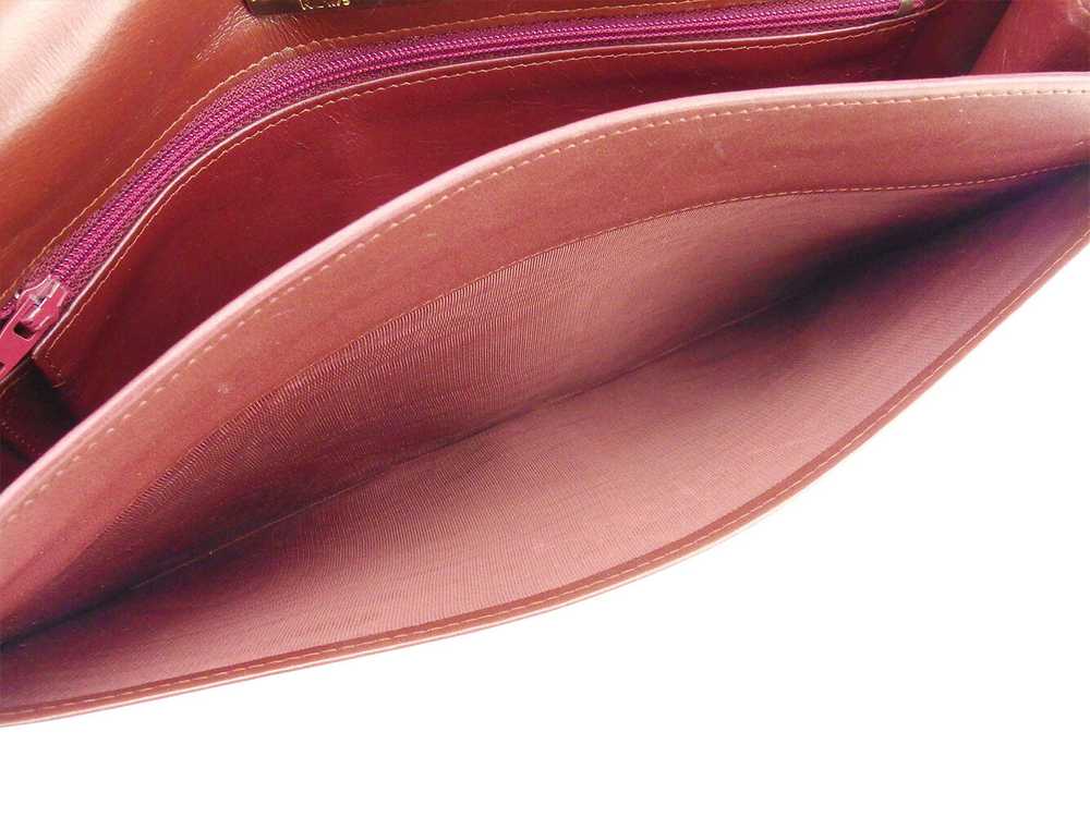 Cartier Clutch Bag Second Bag Mastline Bordeaux L… - image 7