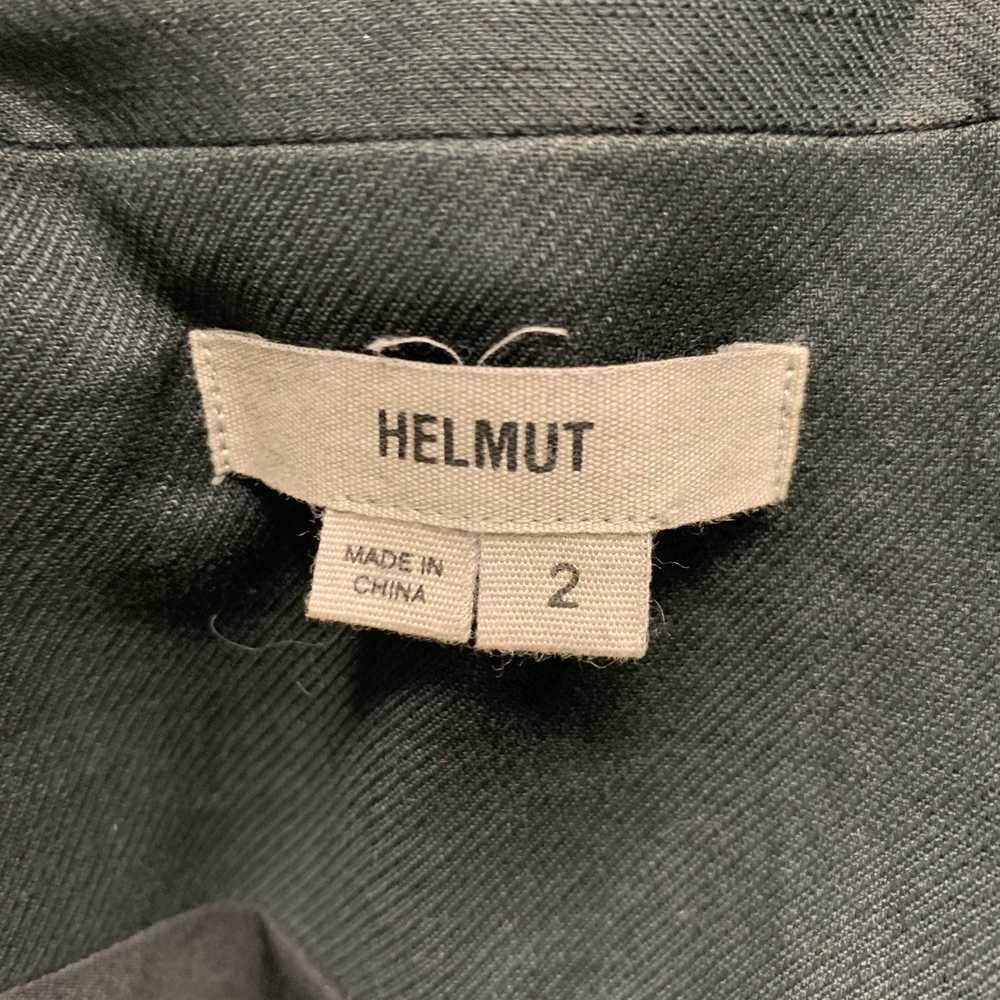 Helmut Lang Grey Cotton Blend Single breasted Jac… - image 4