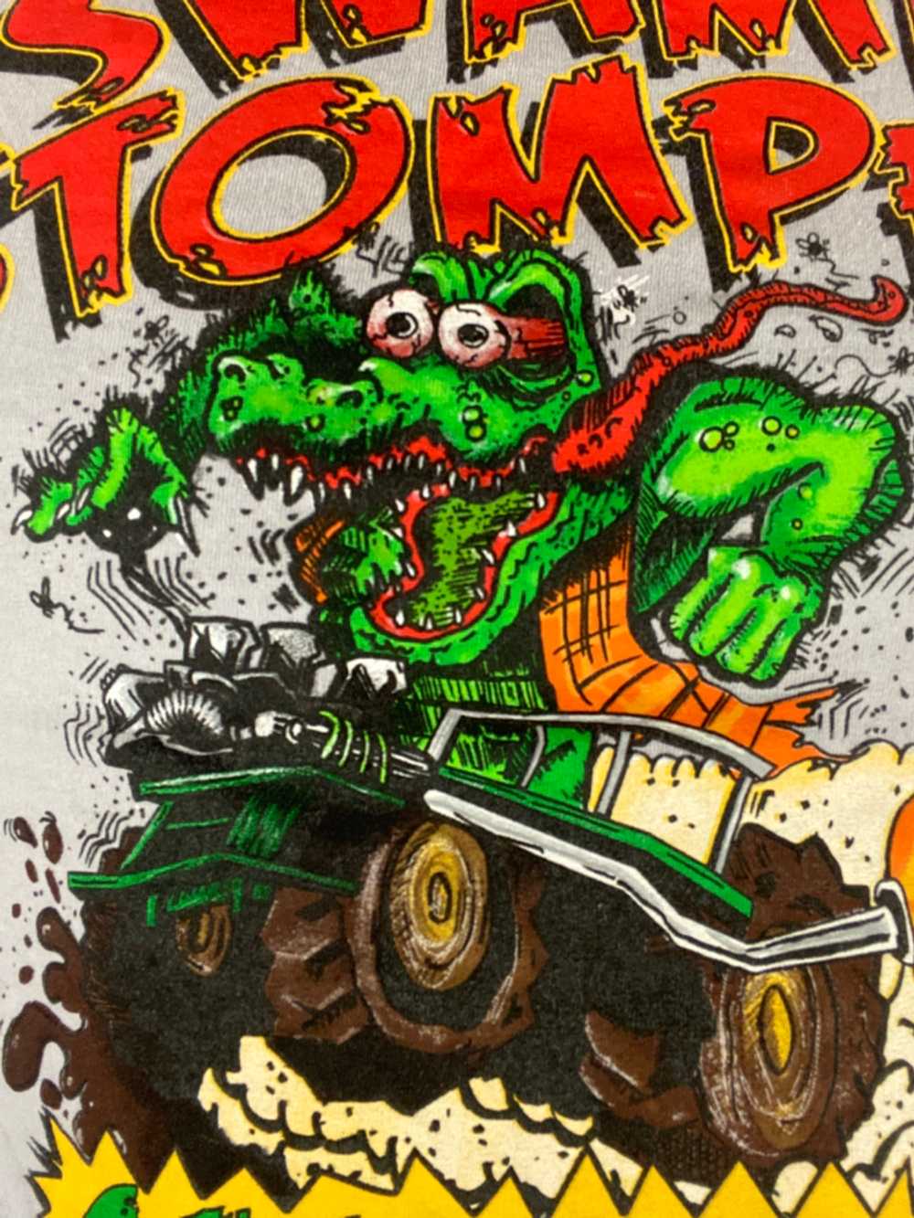 Rat Fink Gatorland Swamp Stomper Small Cartoon So… - image 3