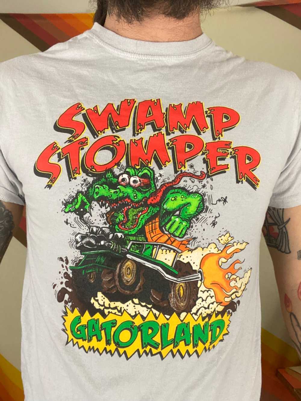 Rat Fink Gatorland Swamp Stomper Small Cartoon So… - image 4