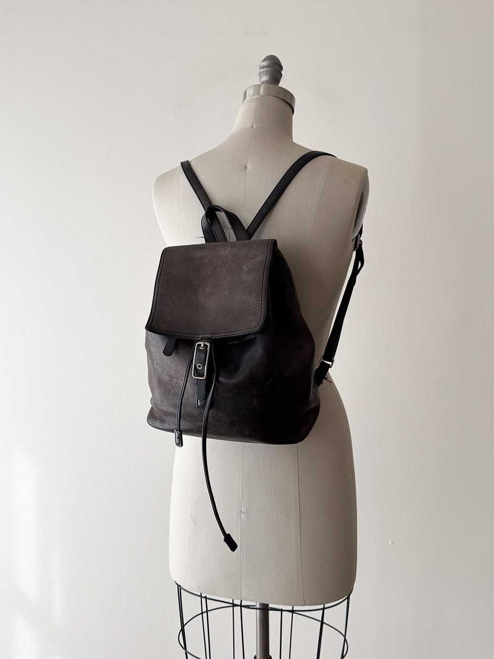 Grey Coach Backpack - image 1