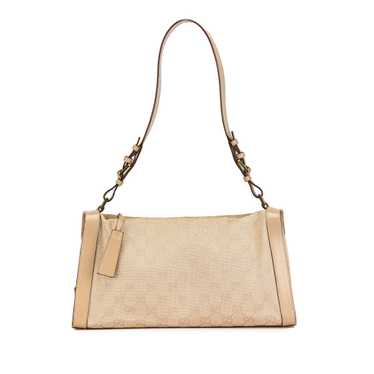 Brown Gucci GG Canvas Shoulder Bag