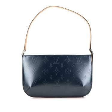 Blue Louis Vuitton Monogram Mat Fowler Shoulder Ba