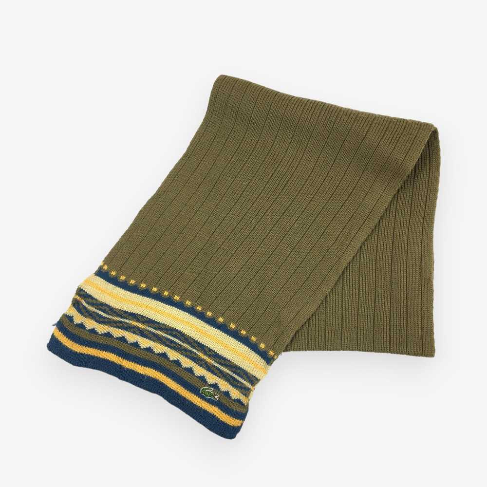 Lacoste × Vintage Vintage Lacoste Scarf Muffler K… - image 1