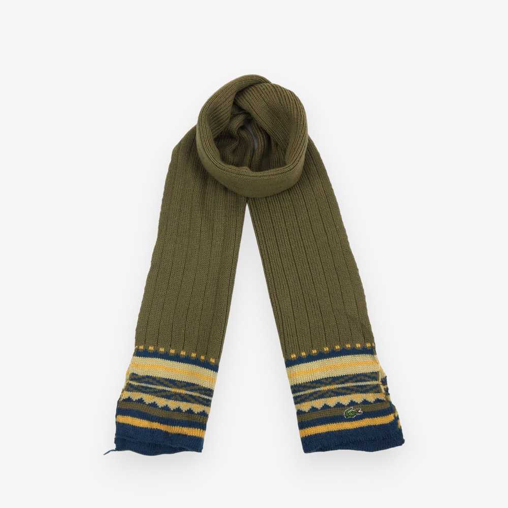 Lacoste × Vintage Vintage Lacoste Scarf Muffler K… - image 3