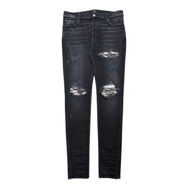 R13 Black Marble Moto Skinny Zip hot Jeans