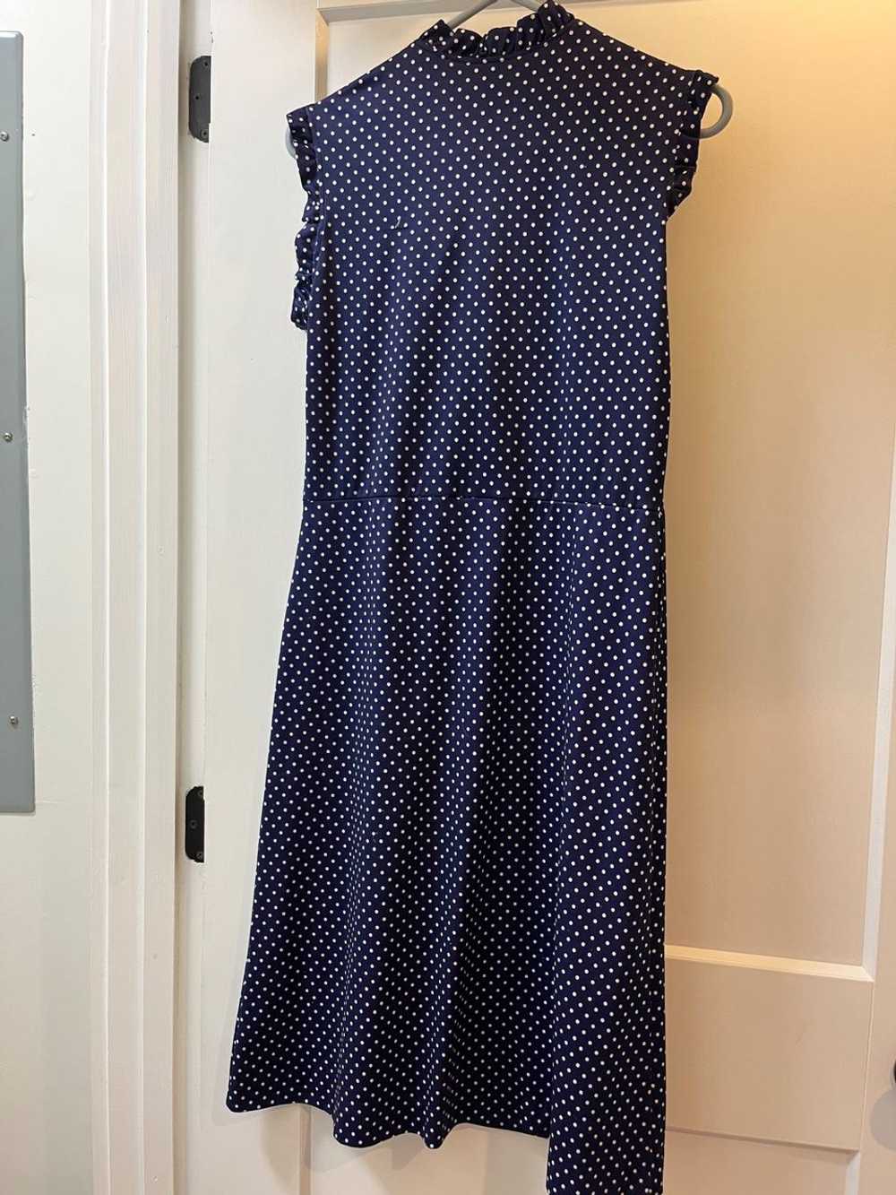 1970s polka dot shift dress (Unlabeled) | Used,… - image 2