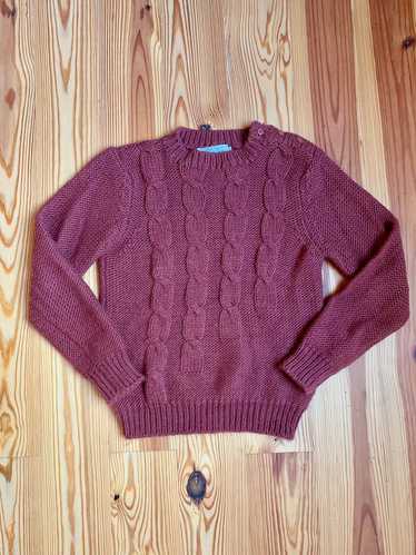 Renee Tener for Claudine 80s Cableknit Sweater…