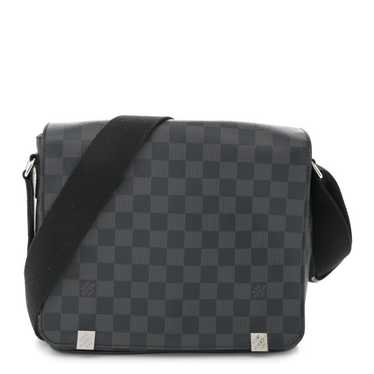 LOUIS VUITTON Damier Graphite District PM