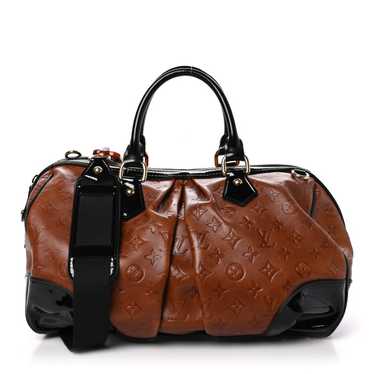 LOUIS VUITTON Cuir Embossed Monogram Stephen Bag … - image 1