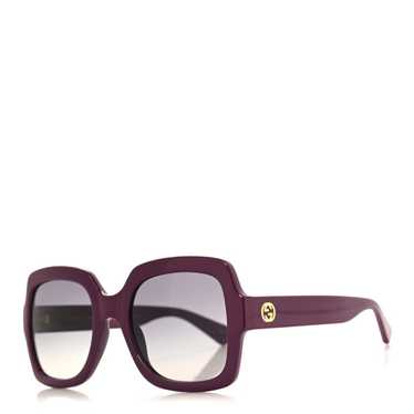 GUCCI Acetate Square Frame Sunglasses GG1337S Purp