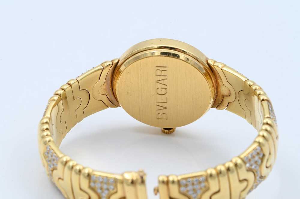 Bulgari "Parentesi" 18K Yellow Gold Cuff Bracelet… - image 5