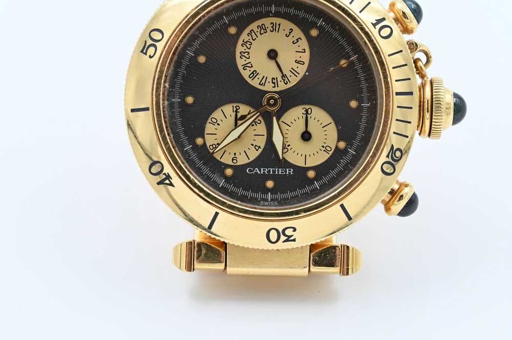 Cartier Pasha 18K Yellow Gold Wristwatch - image 2