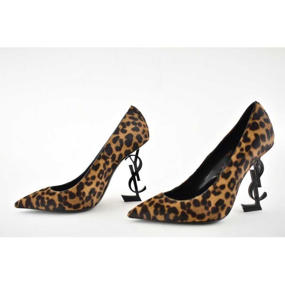 Yves Saint Laurent Exotic leathers heels - image 12