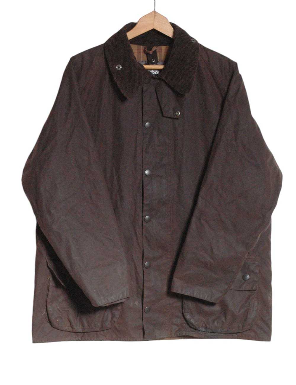 Vintage Barbour Beaufort Brown Wax Jacket | Size … - image 1