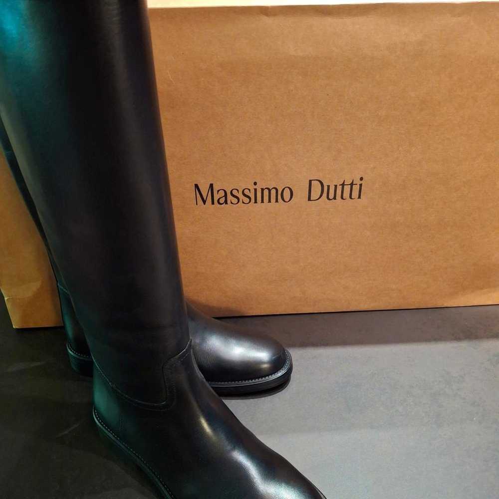 Massimo Dutti Leather riding boots - image 8