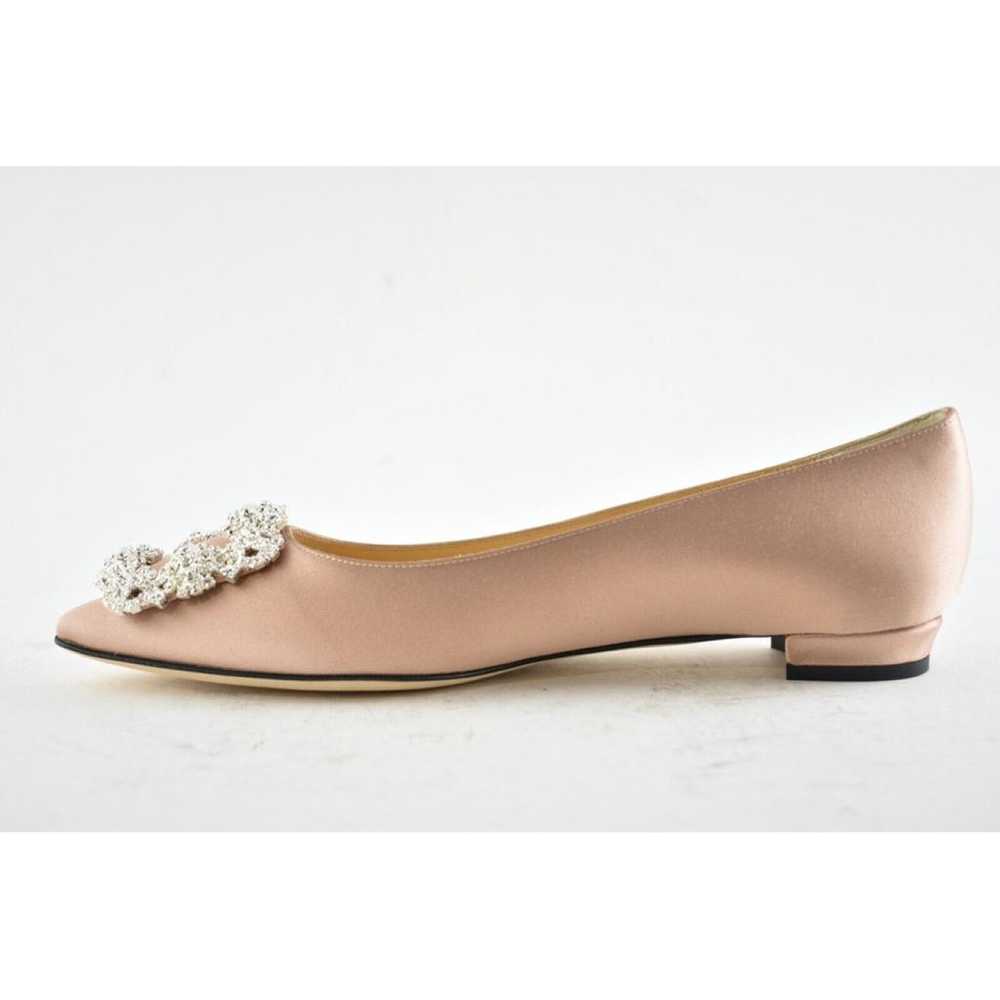 Manolo Blahnik Silk ballet flats - image 7