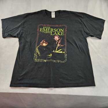 EMERSON,LAKE & PALMER TOUR 1992 Tシャツ XL EMERSON LAKE & PALMER World Tour 1992 Vintage Tee Shirt XL