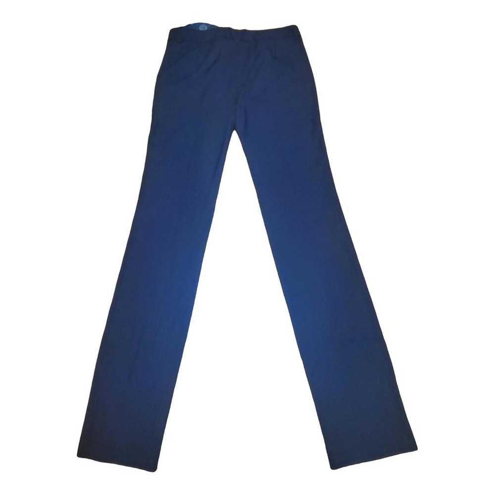 Versace Wool straight pants - image 2