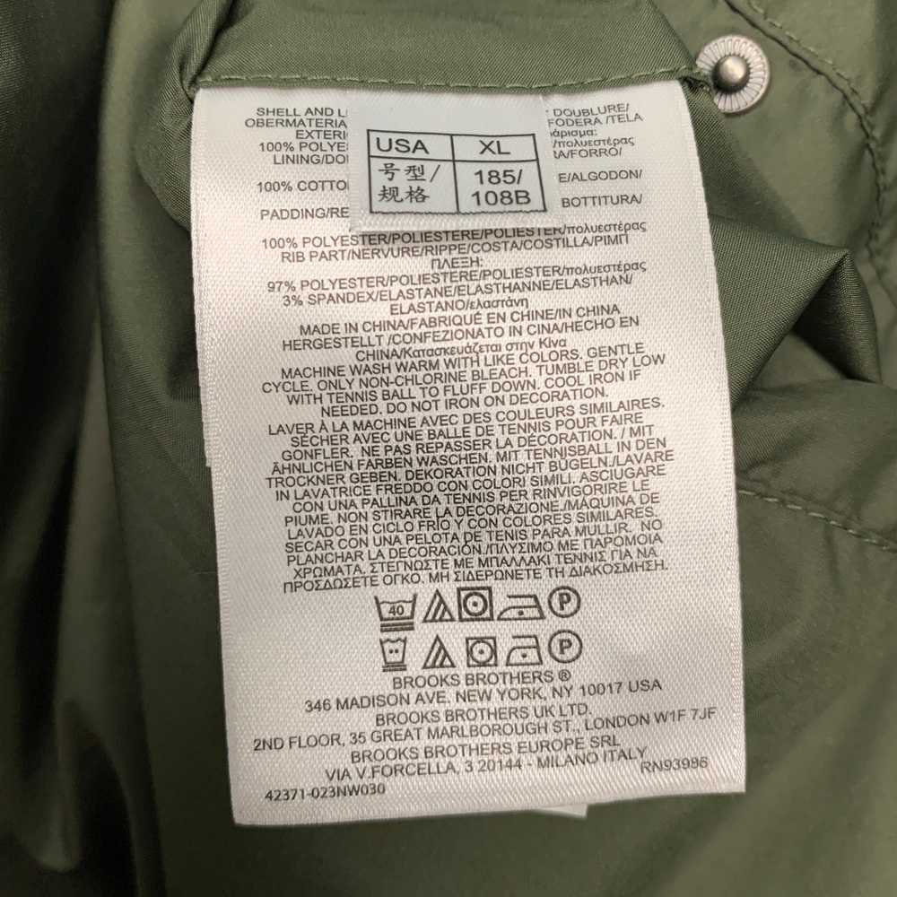 Brooks Brothers BROOKS BROTHERS Size XL Green Qui… - image 8