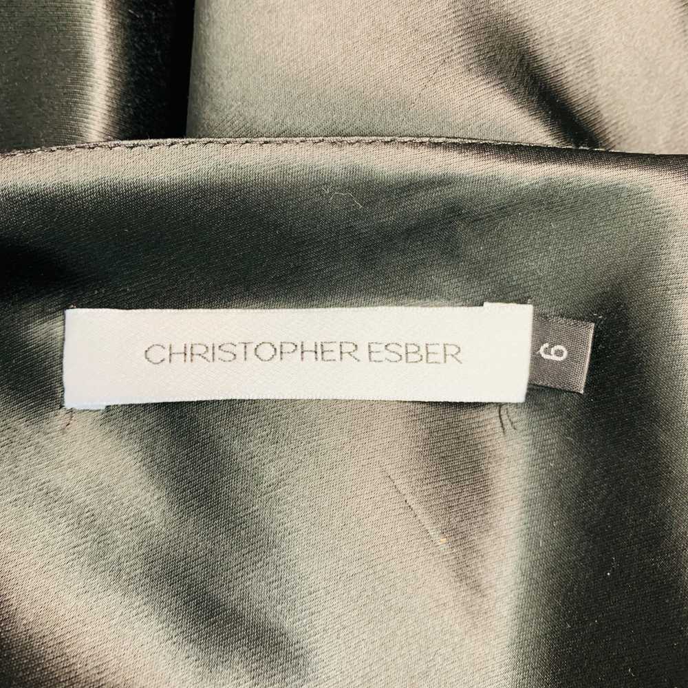 Christopher Esber CHRISTOPHER ESBER Black Draped … - image 5