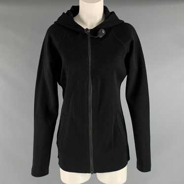 Balenciaga Black Wool Solid Hooded Jacket - image 1