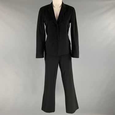 Jil Sander JIL SANDER Size 6 Black Silk Single Br… - image 1