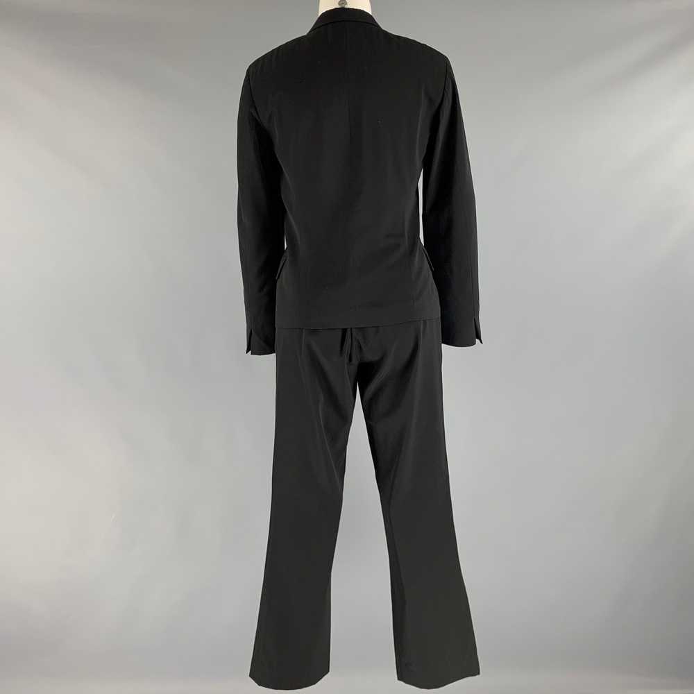 Jil Sander JIL SANDER Size 6 Black Silk Single Br… - image 3