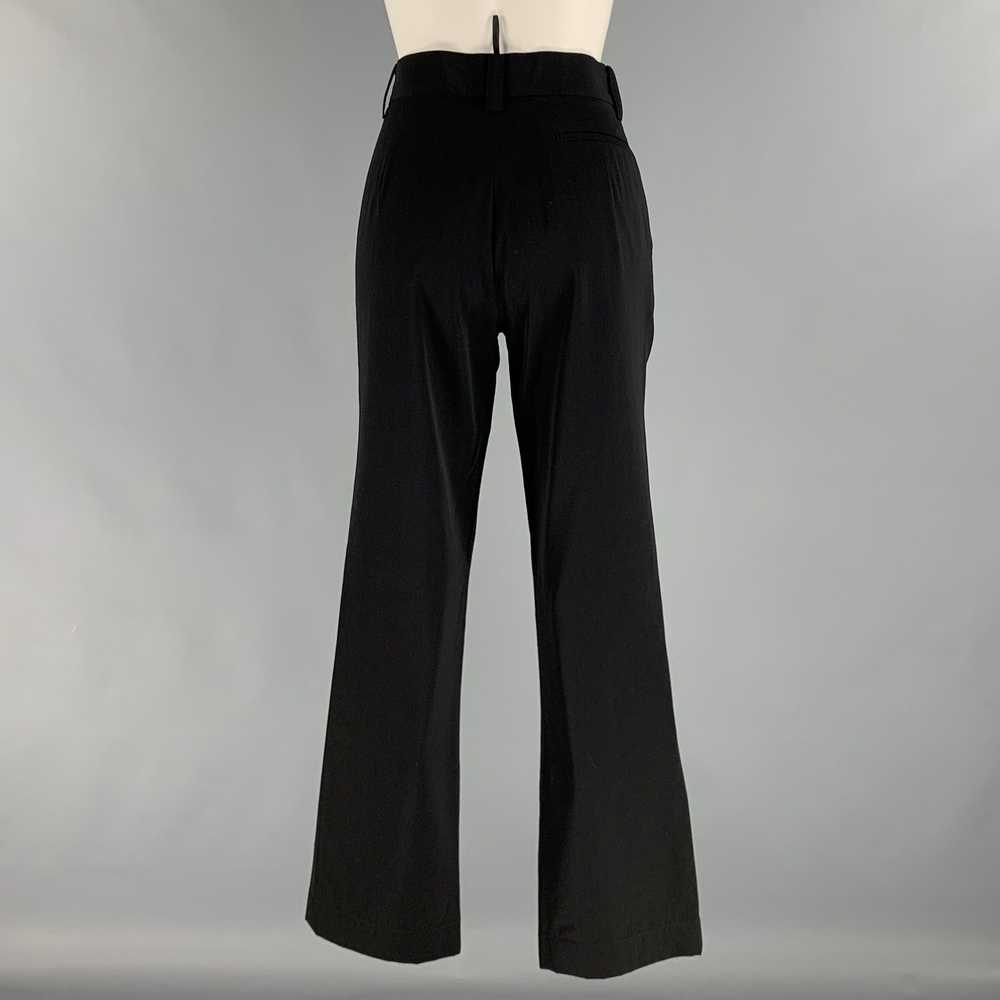 Jil Sander JIL SANDER Size 6 Black Silk Single Br… - image 5