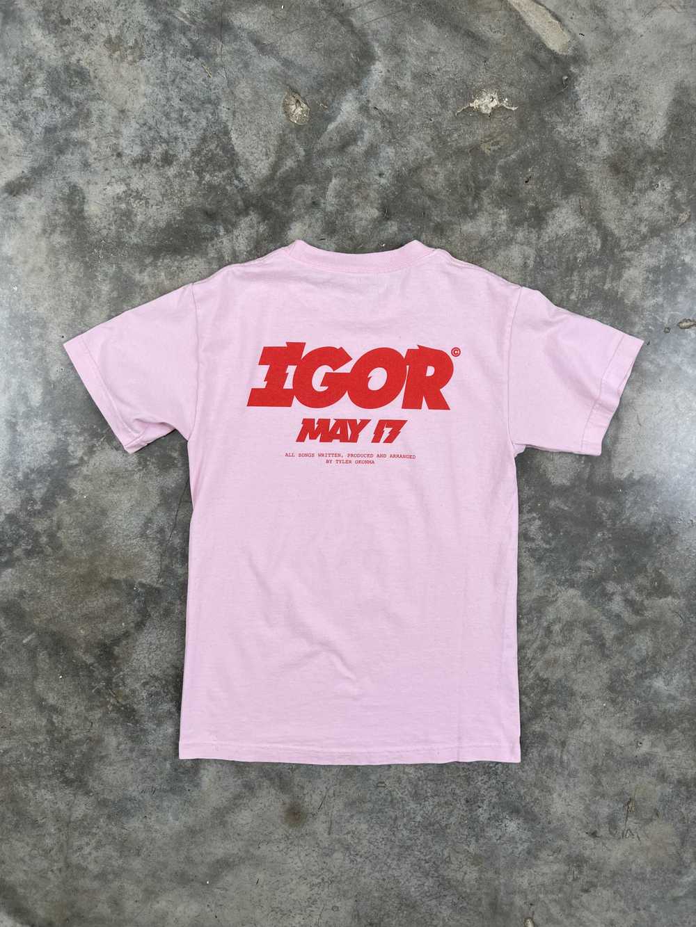 Golf Wang Golf Wang Igor Pink Logo Tee Small Tyle… - image 1