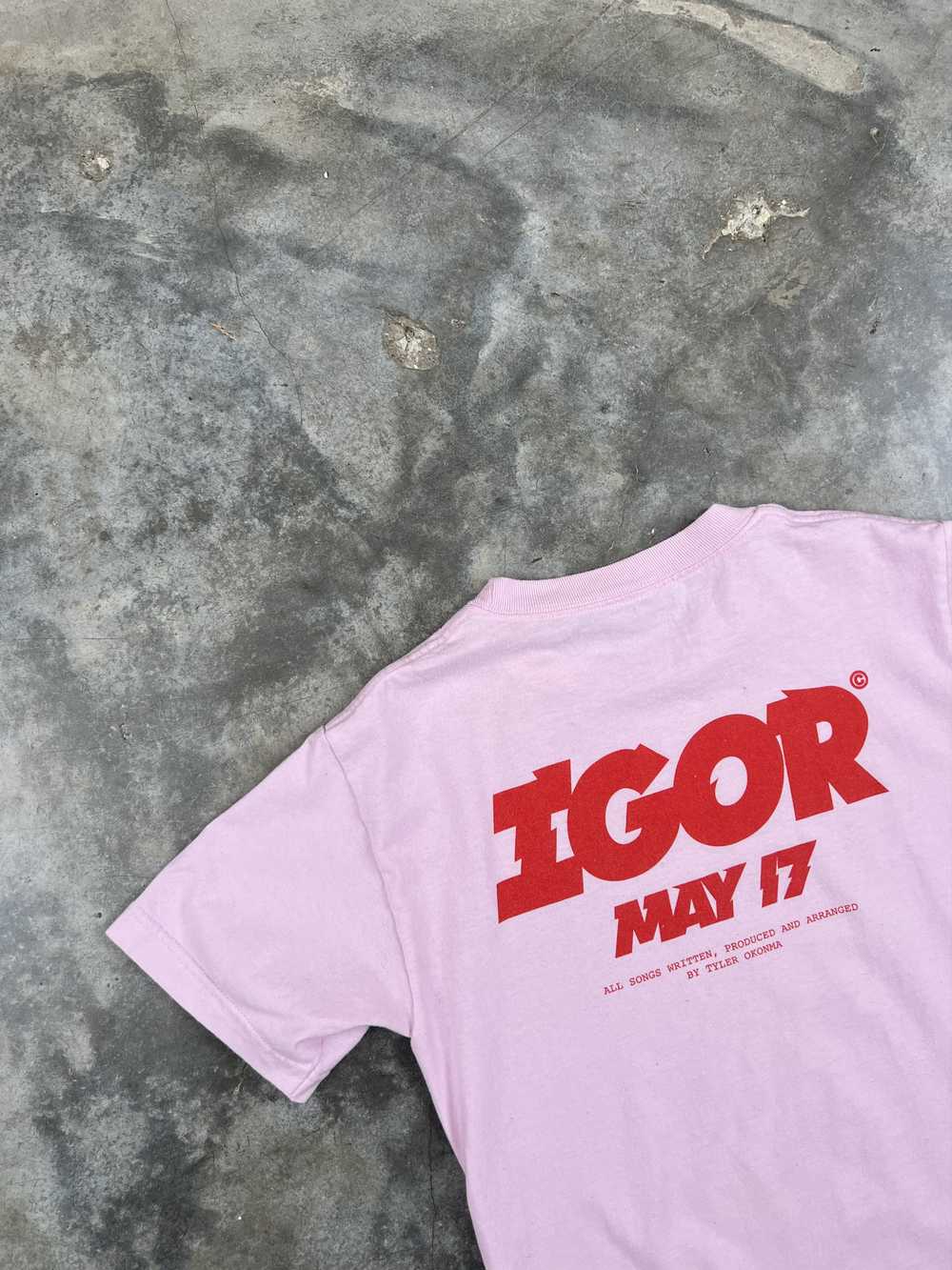 Golf Wang Golf Wang Igor Pink Logo Tee Small Tyle… - image 2