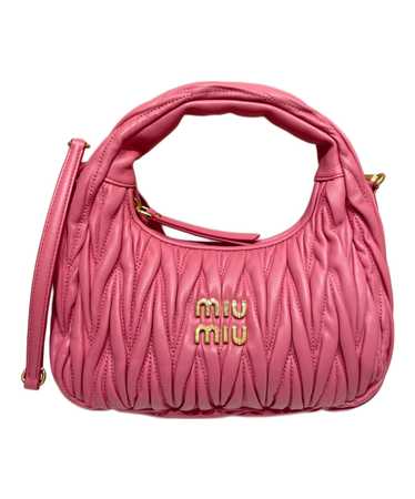 MIUMIU Wonder Matelassé leather hobo bag 5BC125 #7