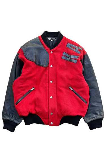 Kansai Yamamoto 1980’s Patchwork Varsity Bomber