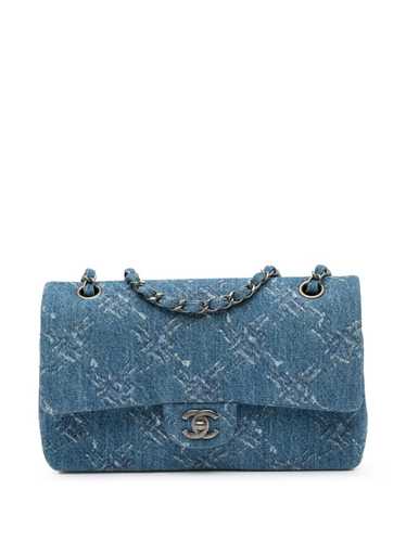 CHANEL Pre-Owned 2019 Medium Classic Printed Deni… - image 1