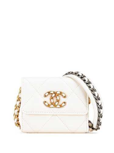 CHANEL Pre-Owned 2020 Quilted Lambskin Chanel 19 … - image 1