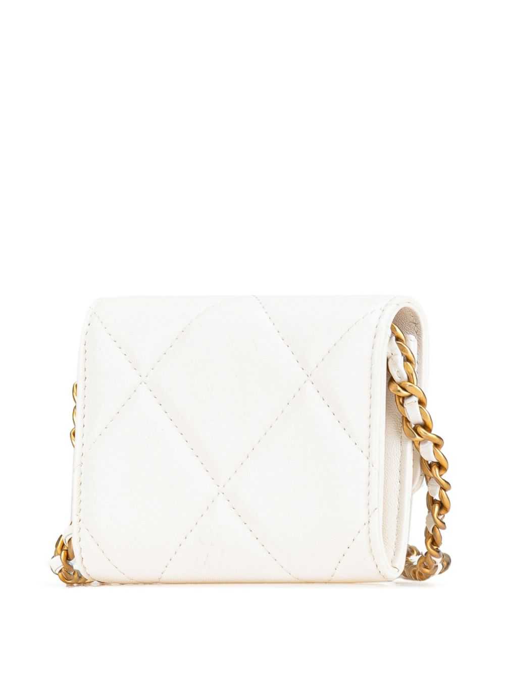 CHANEL Pre-Owned 2020 Quilted Lambskin Chanel 19 … - image 3