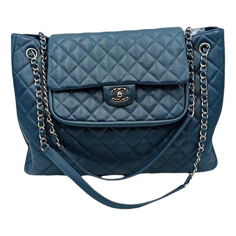 Chanel Business Affinity leather handbag - image 1