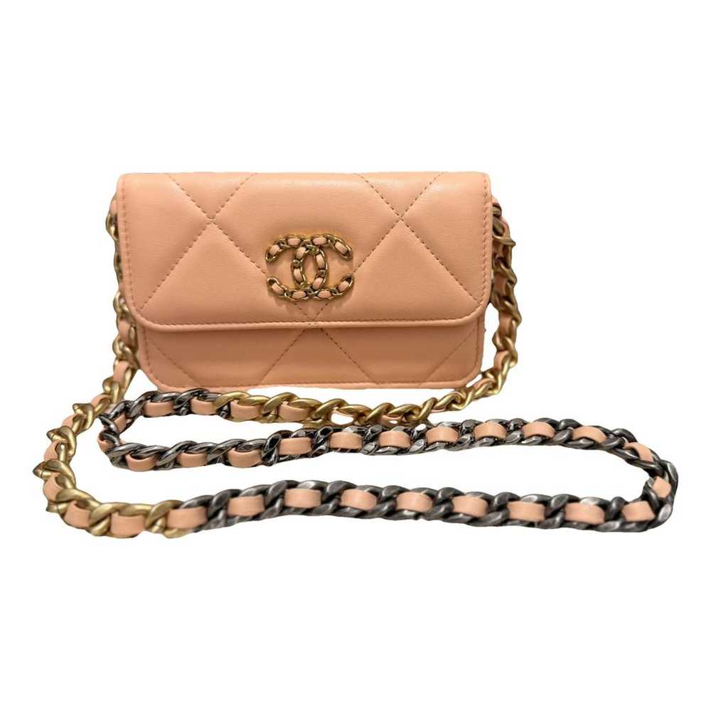 Chanel Mini Shopping leather handbag - image 1