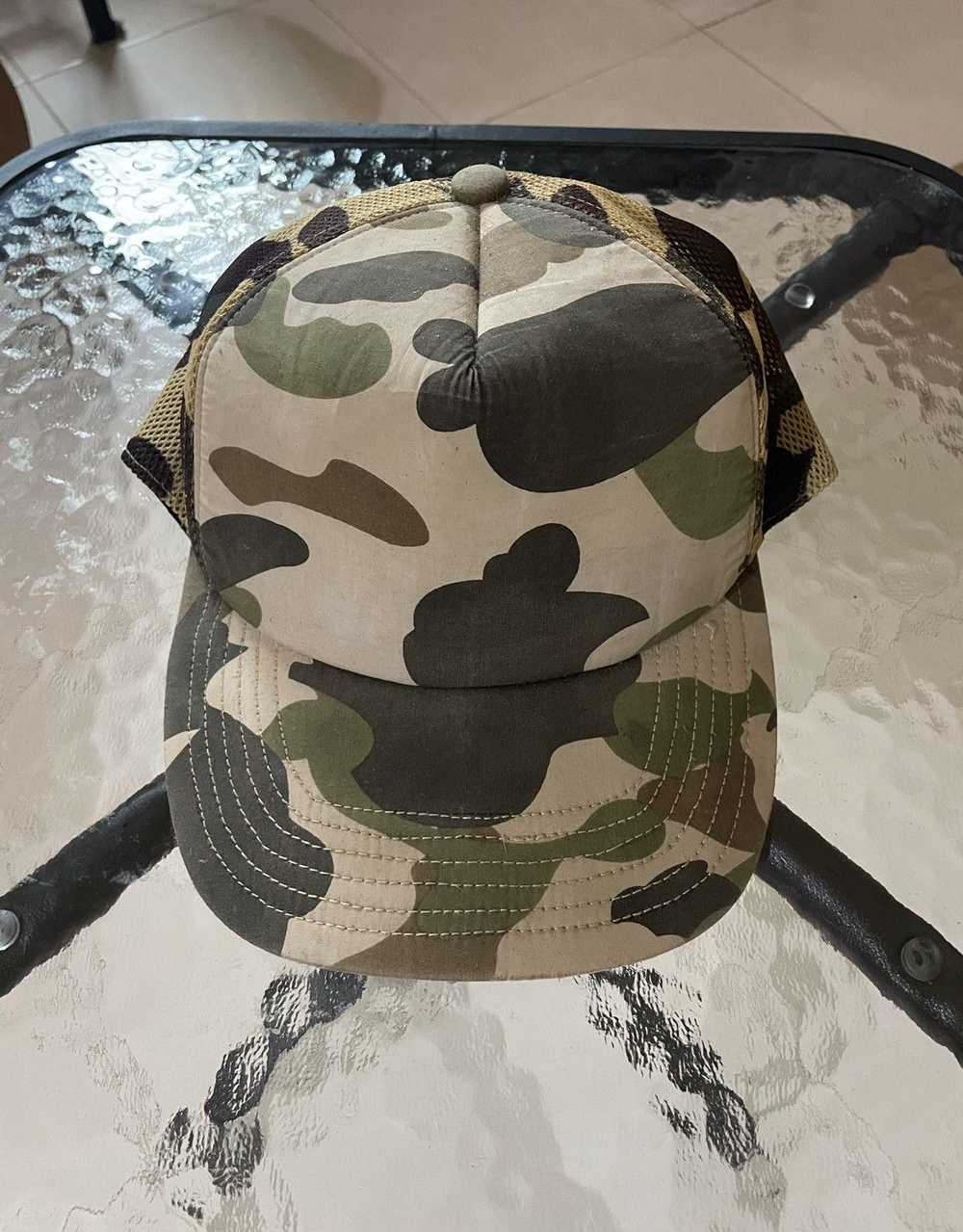 Bape × Nigo OG Bape Camo Trucker cap - image 2