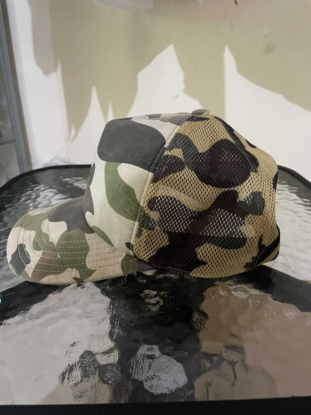 Bape × Nigo OG Bape Camo Trucker cap - image 3