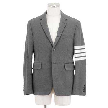 THOM BROWNE Other outerwear cotton gray Jacket MJ… - image 1