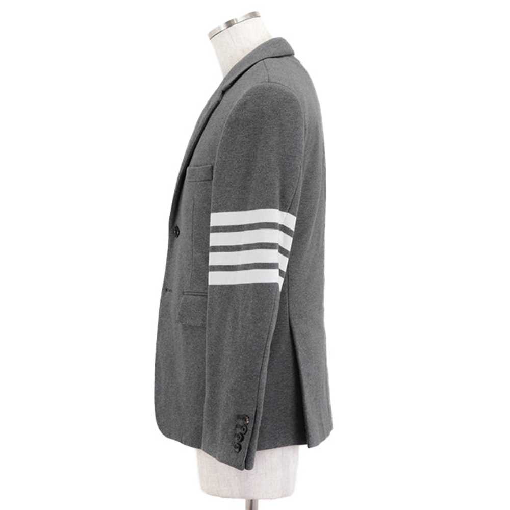 THOM BROWNE Other outerwear cotton gray Jacket MJ… - image 5